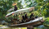 Artworks de lna nouvelle version de l'attraction Jungle Cruise