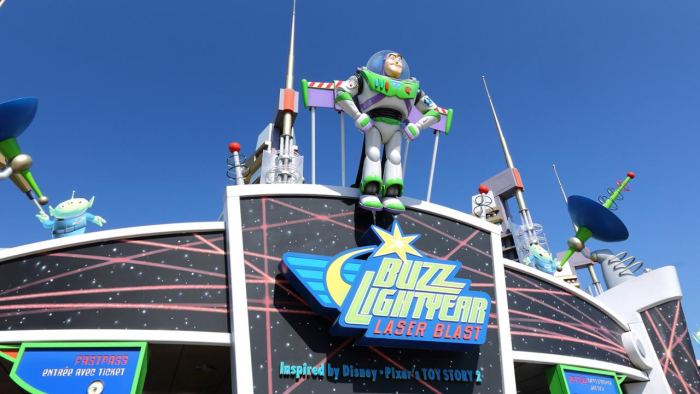 Buzz Lightyear Laster Blast à Disneyland Paris