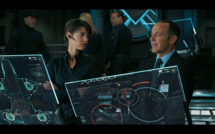 Maria Hill et Phil Coulson