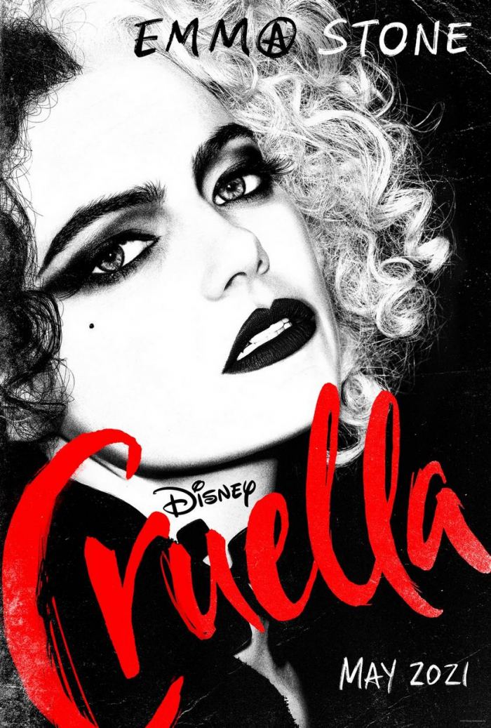 Première affiche pour Cruella, une production des Walt Disney Studios