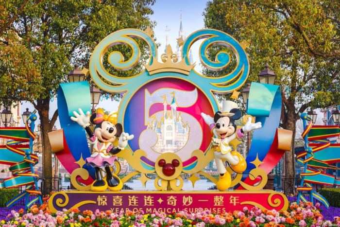 Shanghai Disney Resort 5 ans