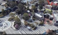 Photo du land Avenger's Campus à Disneyland Resort sur Google Earth
