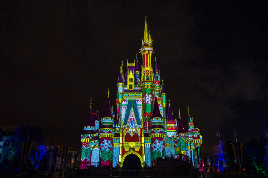 Photo des festivités présent pendant les Disney Very Merriest After Hours