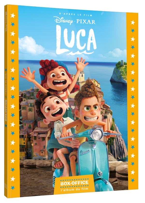 Luca, Box-Office l'Album du Film, Hachette Jeunesse Disney