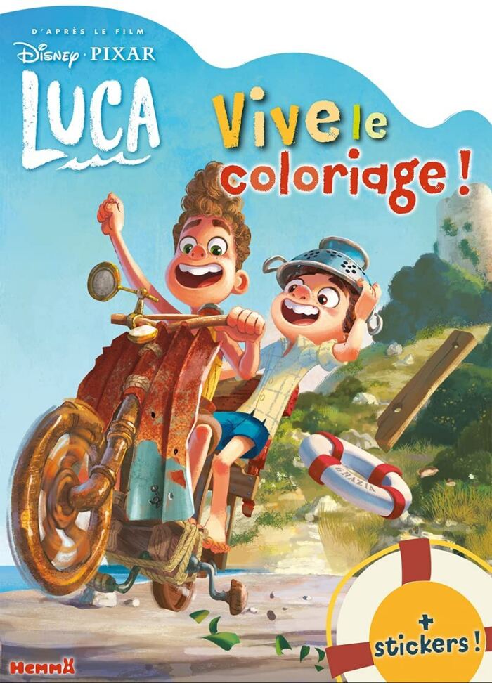Luca, Vive le coloriage ! Hemma Editions 