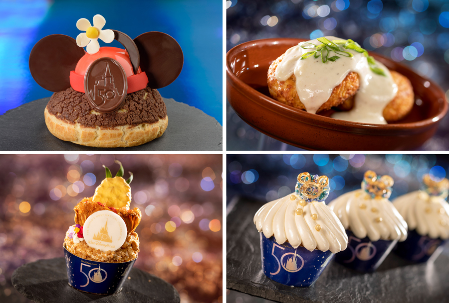 Photos des snacks et boissons disponible pendant la World's Most Magical Celebration.