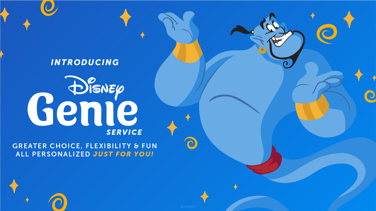 Logo du Disney Genie qui va intégrer un nouveau système Disability Access Service.