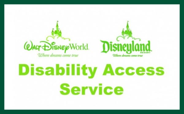 Logo du Disability Access Service dans les parcs américains.