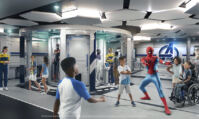 Artwork de l'expériences réservées aux enfants Marvel SUper Hero Academy