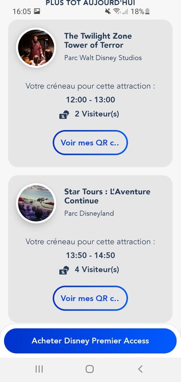 Disney Premier Access Disneyland Paris
