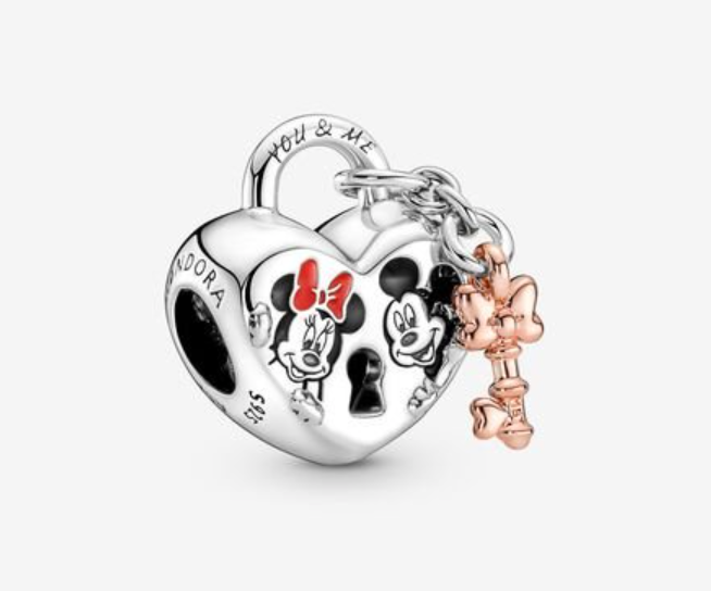 Charm Cadenas Mickey et Minnie - 69€