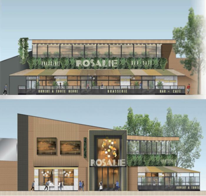 La brasserie Rosalie, restaurant avec service à table du Disney Village