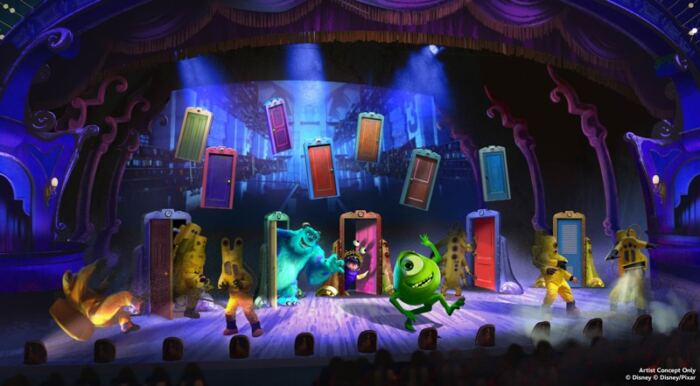 Artwork du prochain spectacle Pixar : We Belong Together faisant partie du Grand Final des 30 ans de Disneyland Paris