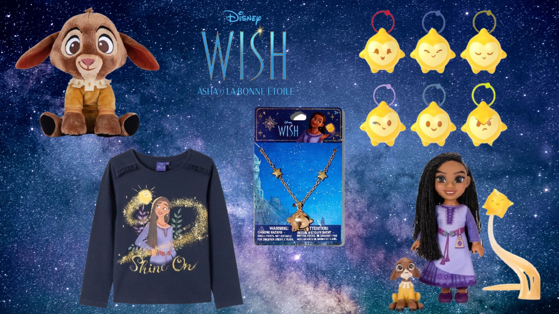 Disney Wish, Asha et la Bonne étoile - Coffret Wish Star Surprise a