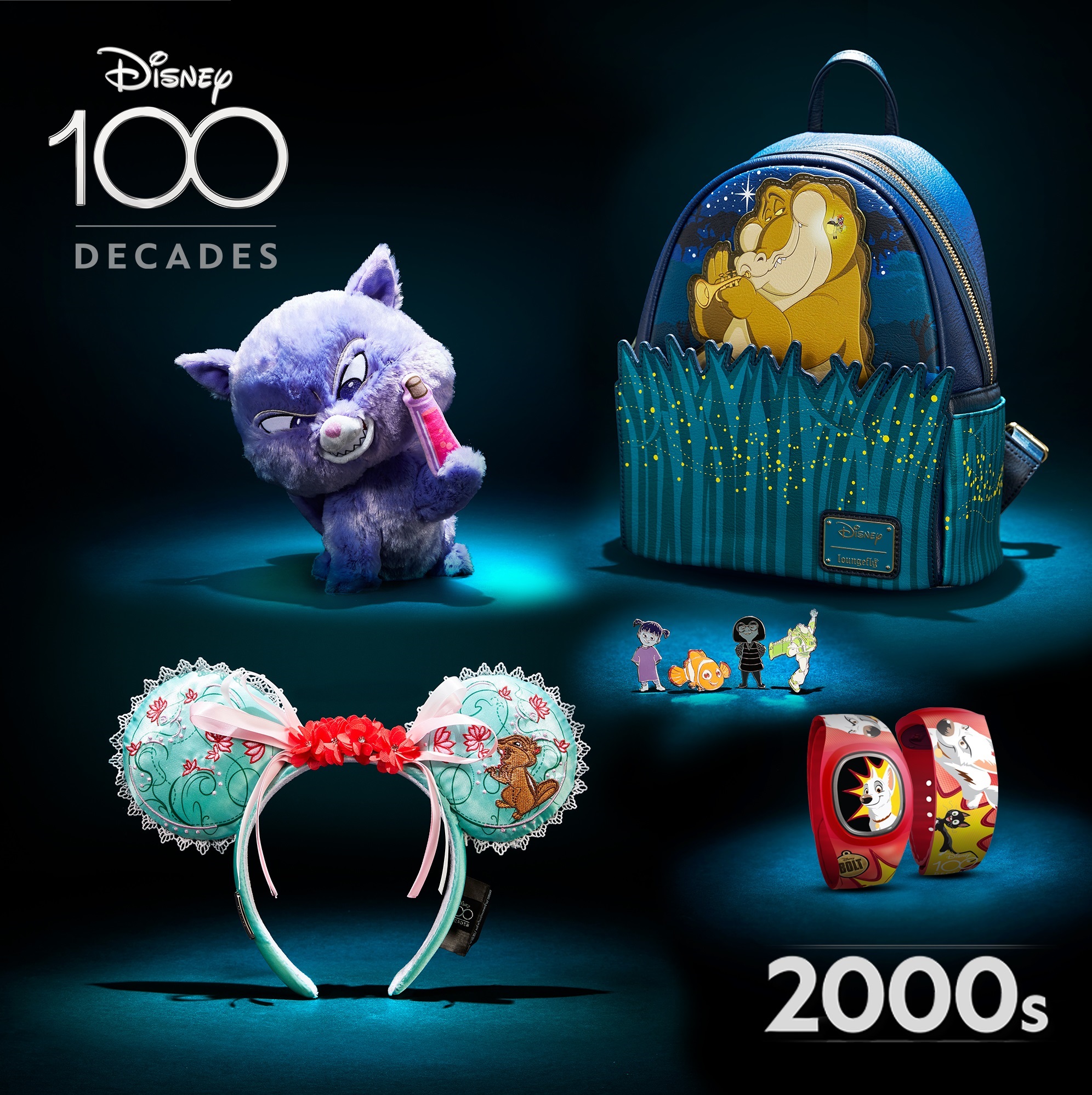 Petite peluche Tic et Tac Disney100 Celebration